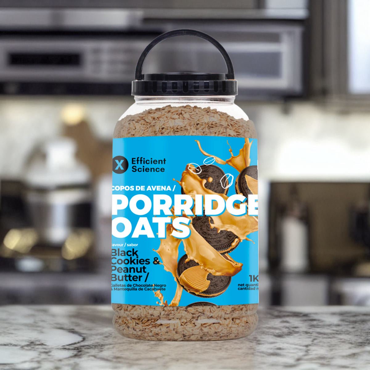 Copos de avena con sabores 1kg - Efficient Science - EFFICIENT GROUP