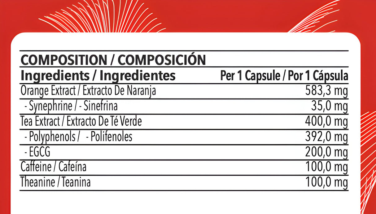 Efficient Fire Quemador de Grasa 120 caps - Efficient Science - EFFICIENT GROUP