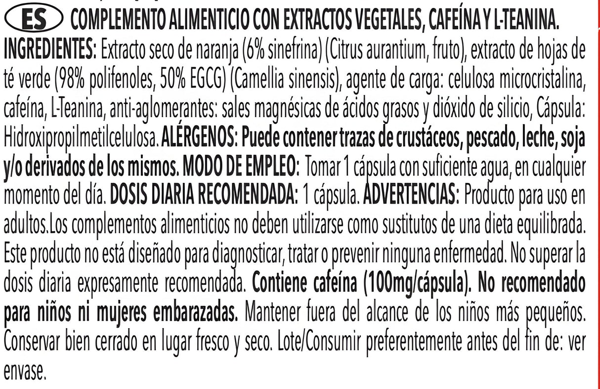 Efficient Fire Quemador de Grasa 120 caps - Efficient Science - EFFICIENT GROUP