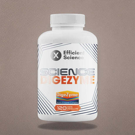 Enzimas Digestivas Science Digezyme 120 caps - Efficient Science - EFFICIENT GROUP