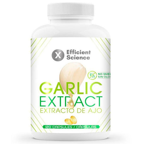 Extracto de Ajo Macerado Sin Olor 1000 mg 120 caps - Efficient Science - EFFICIENT GROUP