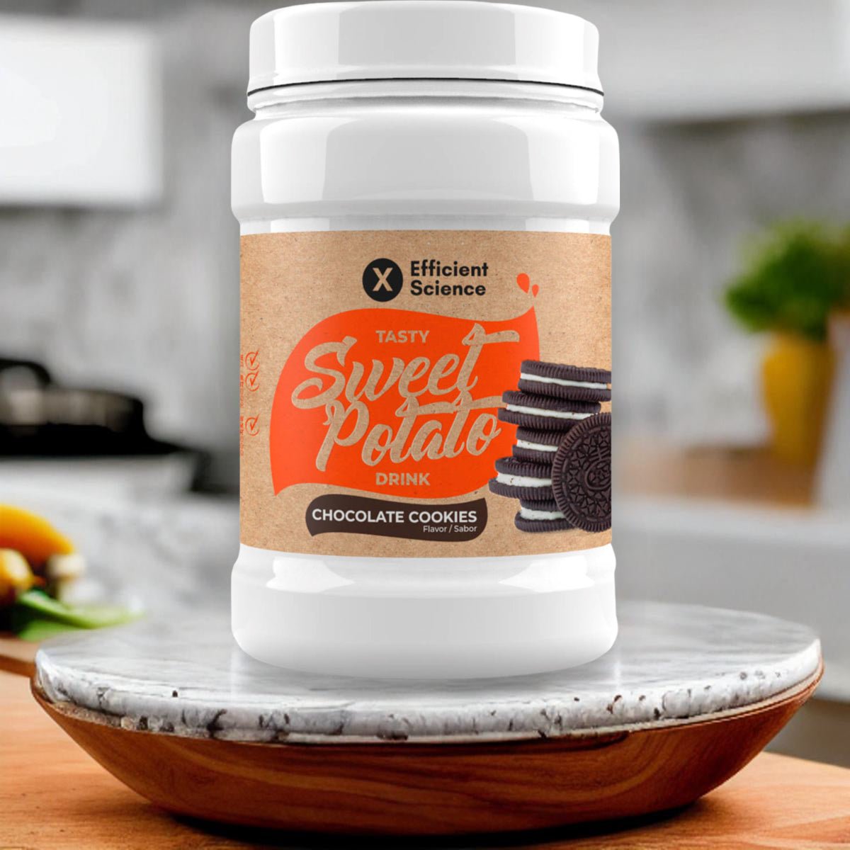 Harina de boniato 100% 500 g - Efficient Science - EFFICIENT GROUP