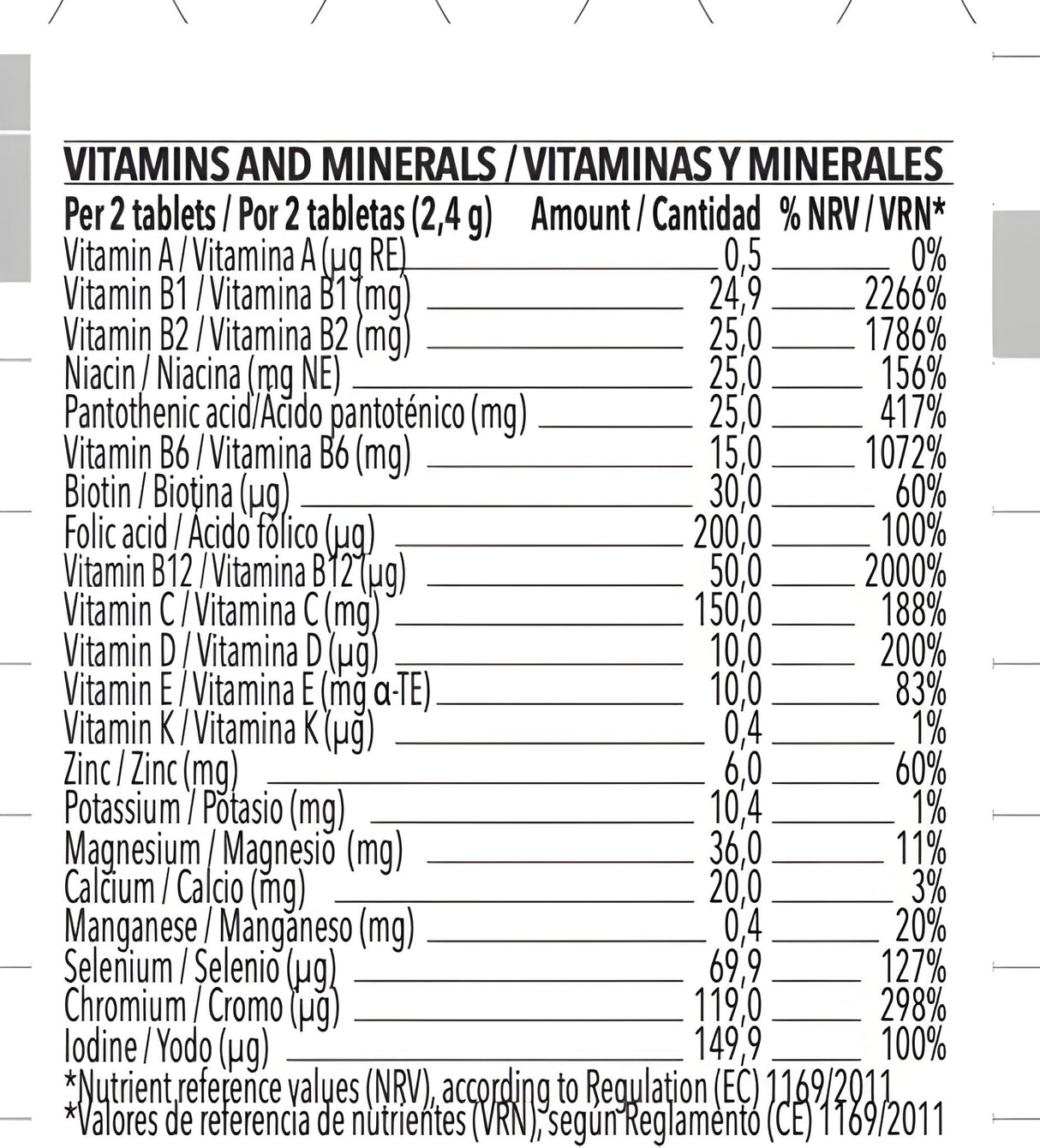 Multivitaminico Science Multivitamin 120 caps - Efficient Science - EFFICIENT GROUP