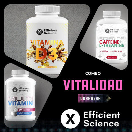 Pack Vitalidad Duradera (3 productos) - Efficient Science - EFFICIENT GROUP