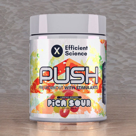Pre Entreno Efficient Push con Estimulantes 500 gr - Efficient Science - EFFICIENT GROUP
