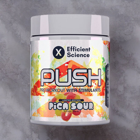 Pre Entreno Efficient Push con Estimulantes 500 gr - Efficient Science - EFFICIENT GROUP