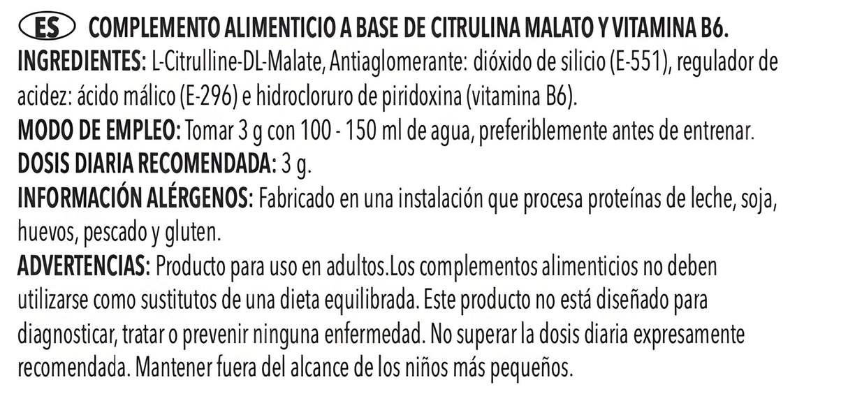 Science Citrulina Malato 400 gr - Efficient Science - EFFICIENT GROUP