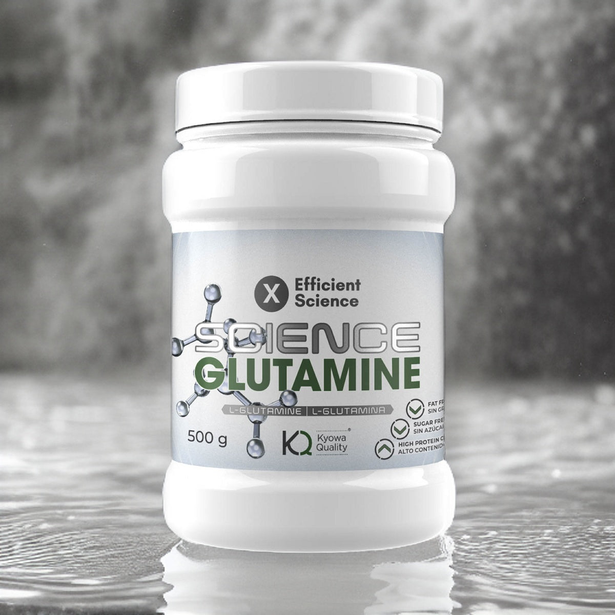 Science Glutamina Kyowa 100% Pura 500 gr - Efficient Science - EFFICIENT GROUP