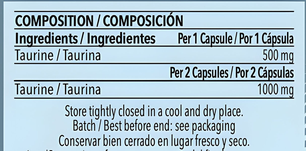 Science Taurina 90 caps - Efficient Science - EFFICIENT GROUP