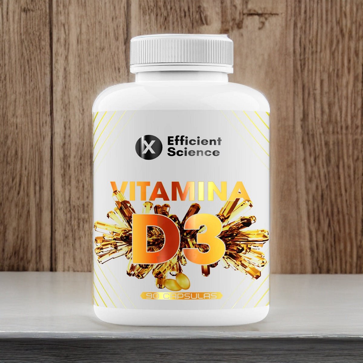 Vitamina D3 + K2 90 caps - Efficient Science - EFFICIENT GROUP