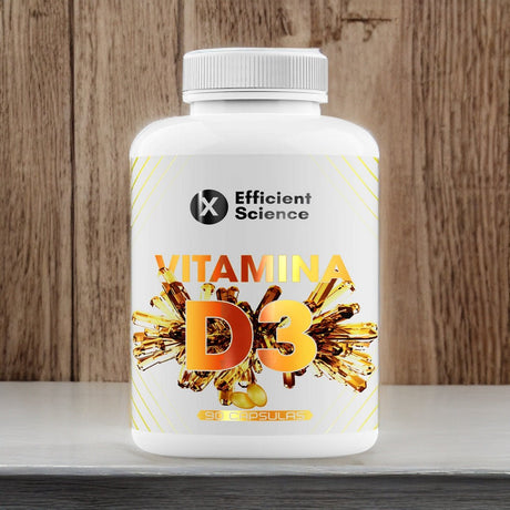 Vitamina D3 + K2 90 caps - Efficient Science - EFFICIENT GROUP