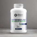 Bisciglinato de Magnesio 200 mg que proporciona 40 mg de magnesio elemental + Vitamina B6 por toma - 90 cápsulas y suministro para 60 días - EFFICIENT GROUP