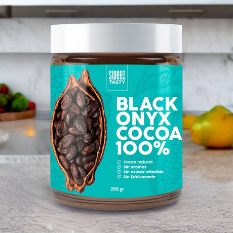 Black Onyx Cocoa I Cacao ALK Negro 100% 250 gr - Sweet tasty - EFFICIENT GROUP