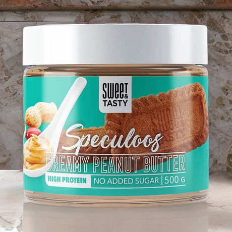 Crema de Cacahuete sabor Speculoos 500 gr - Sweet Tasty - EFFICIENT GROUP