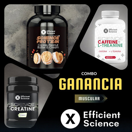 Pack Ganancia Muscular (3 productos) - Efficient Science - EFFICIENT GROUP